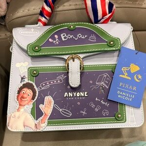 Danielle Nicole Ratatouille Themed Handbag - Purple and Green
